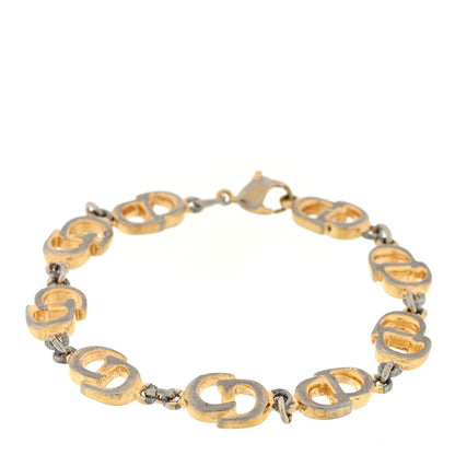 Christian Dior Metal CD Chain Bracelet Gold 1 of 3