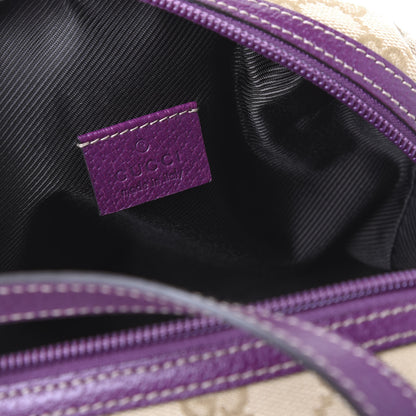 Gucci Monogram Large Balthus Cosmetic Pouch Purple 7 of 9