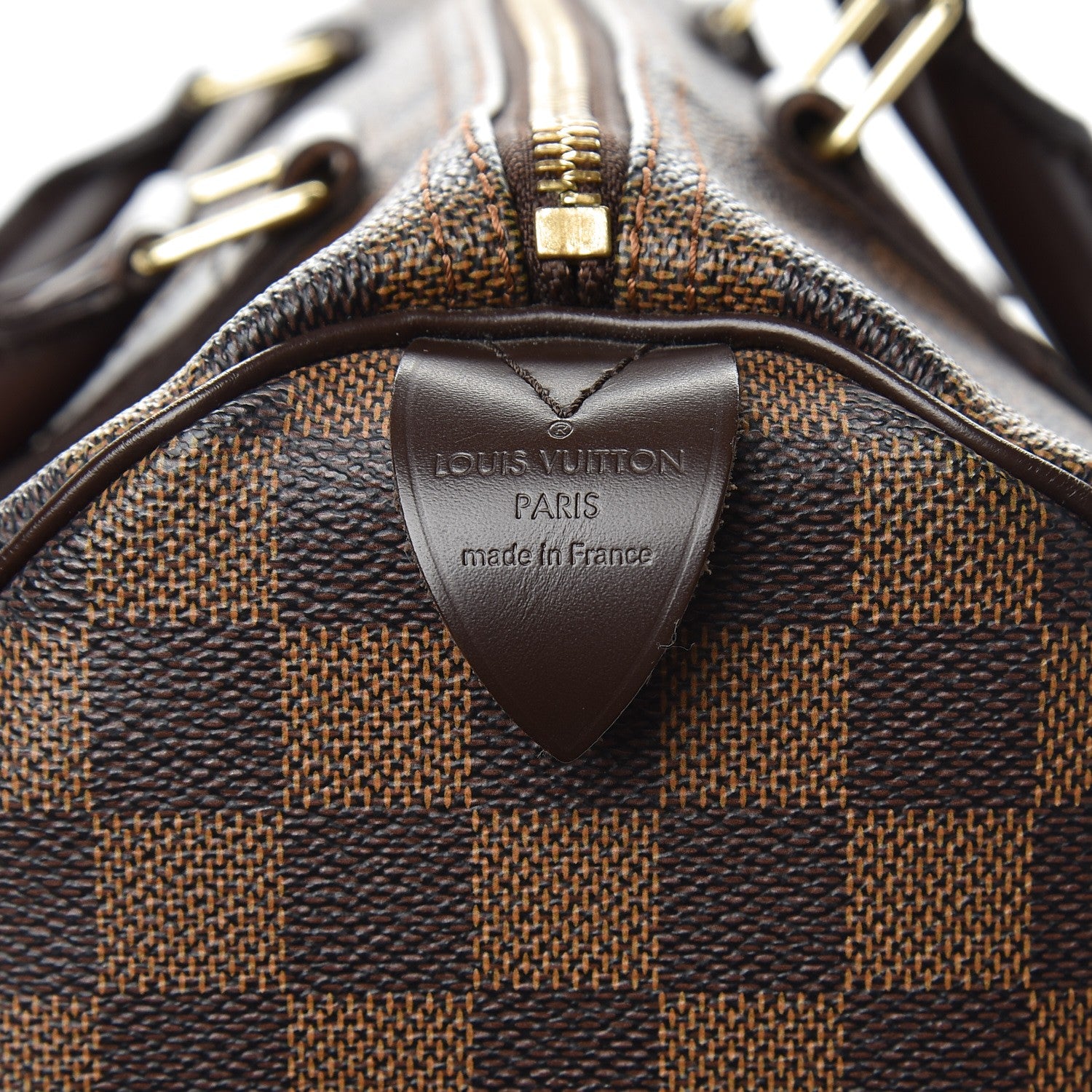 Louis Vuitton Damier Ebene Speedy 30 6 of 12