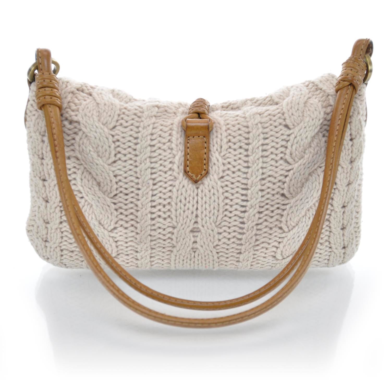 Valentino Garavani Wool Knit Catch Satchel 3 of 11