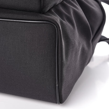 Saint Laurent Canvas City Backpack Black 10 of 10