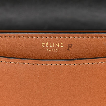 Celine Smooth Calfskin Bi-Color Large Case Camel 6 of 10