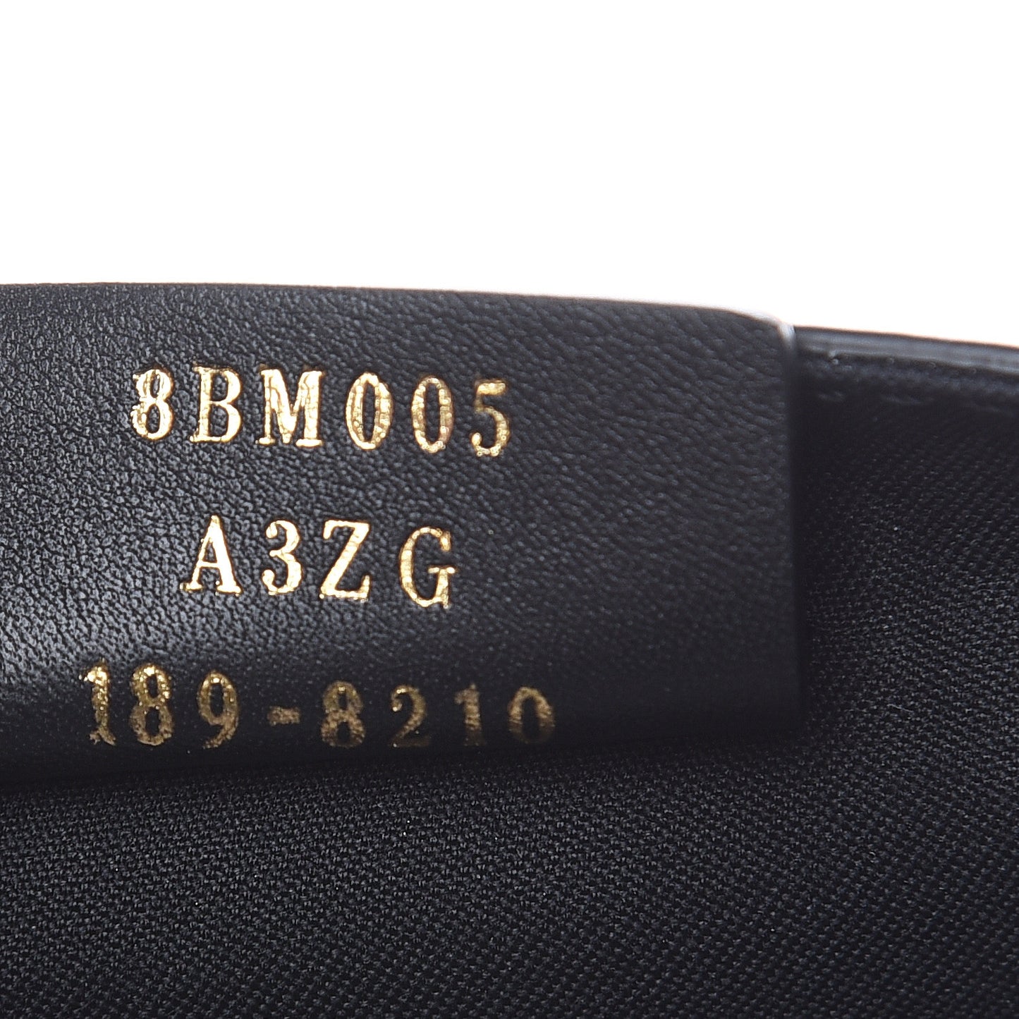 Vitello Liberty F is Fendi Bi-Color FF 1974 Embossed Envelope Belt Bag Maya Black