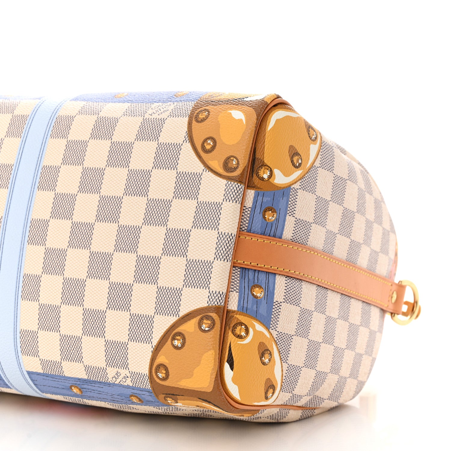 Louis Vuitton Damier Azur Summer Trunks Speedy Bandouliere 30 10 of 11