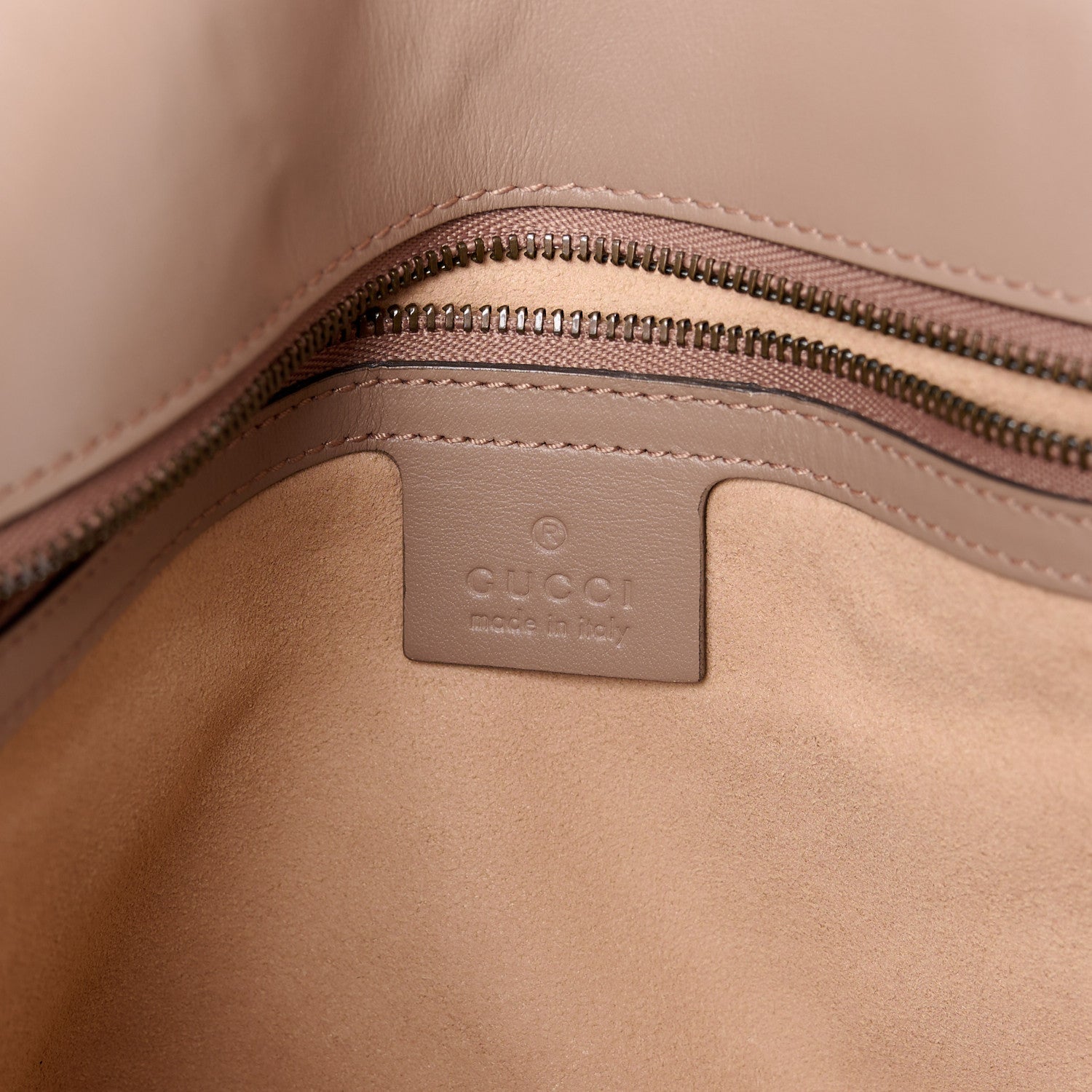 Gucci Calfskin Matelasse Medium GG Marmont Shoulder Bag Porcelain Rose 6 of 11