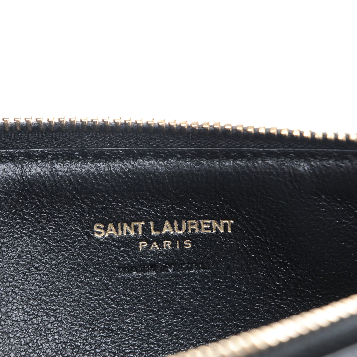 Classic Toile Monogram 4 Fragments Zip Pouch Black