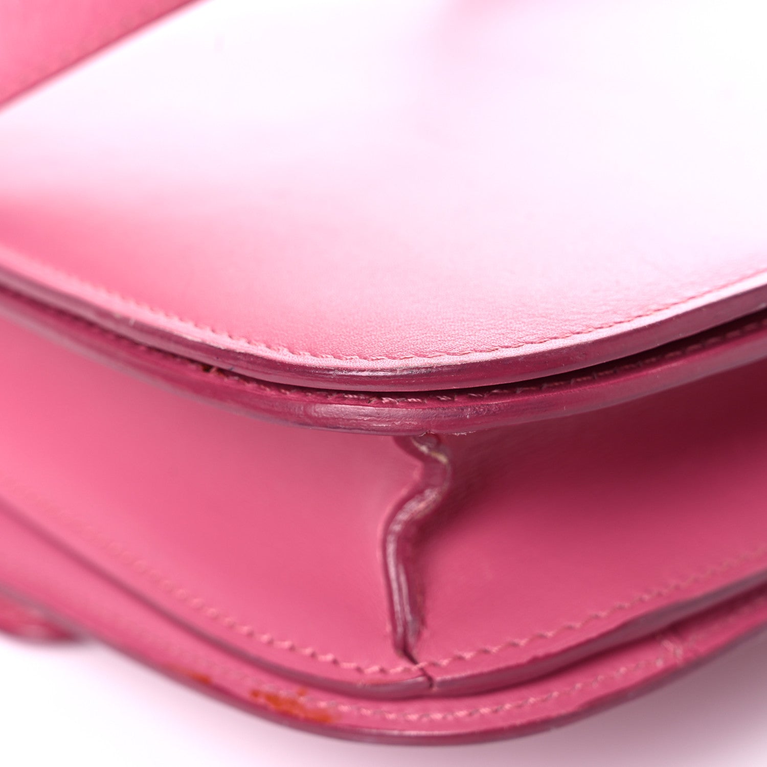 Celine Smooth Calfskin Medium Classic Box Flap Bag Pink 10 of 42