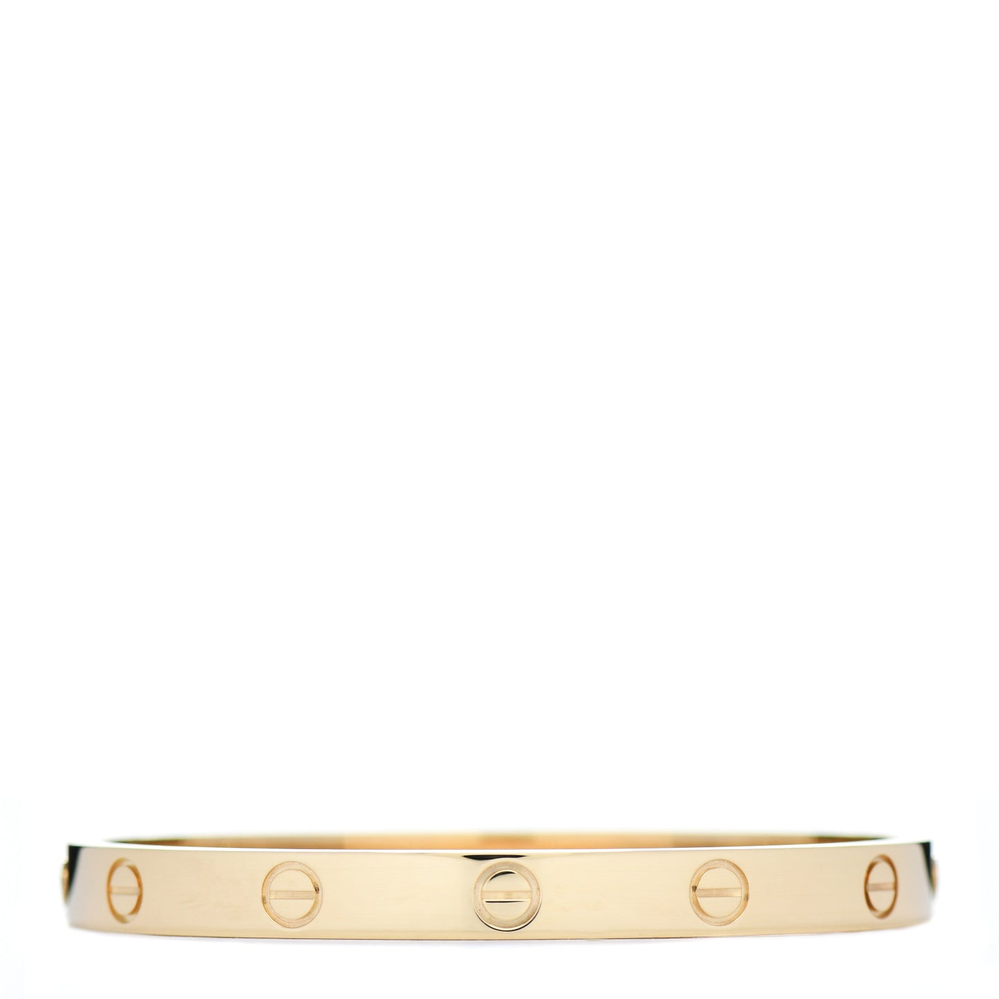 18K Yellow Gold LOVE Bracelet 17