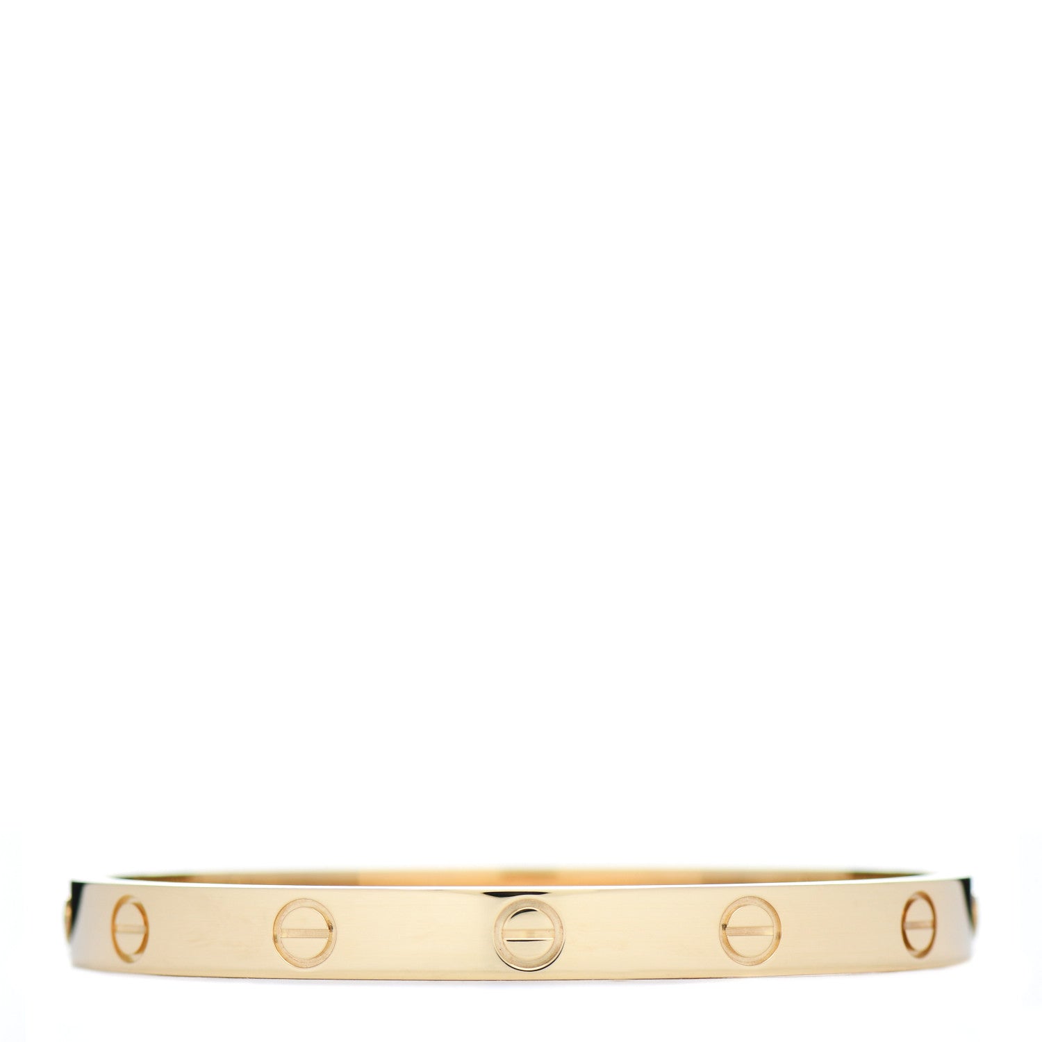 Cartier 18K Yellow Gold LOVE Bracelet 17 3 of 5