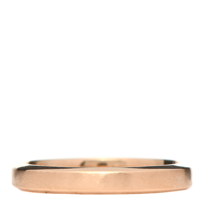 Tiffany 18K Rose Gold Diamond Essential Band Satin Baguette Ring 53 6.25 3 of 6