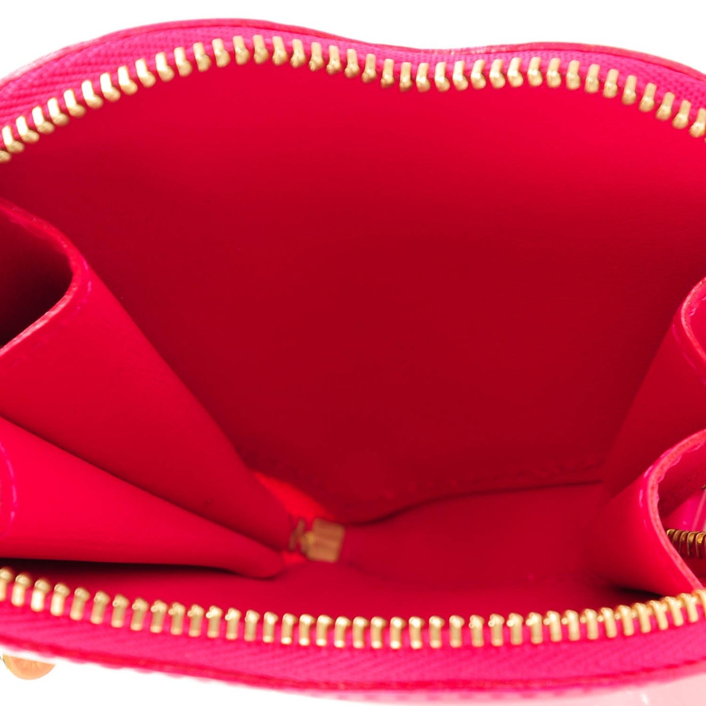 Vernis Heart Coin Purse Rose Pop