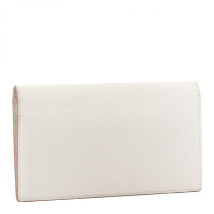 Hermes Evercolor MC2 Fleming Checkbook Holder Wallet Gris Perle 2 of 8