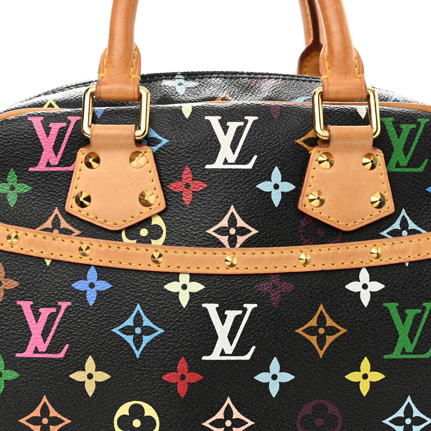 Monogram Multicolor Trouville Black