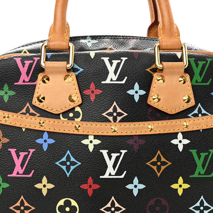 Louis Vuitton Monogram Multicolor Trouville Black 6 of 11
