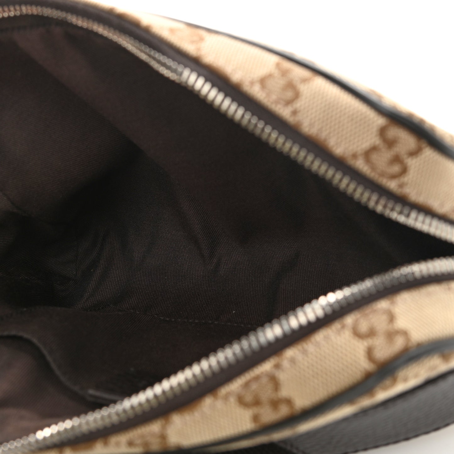 Monogram Belt Bag Dark Brown