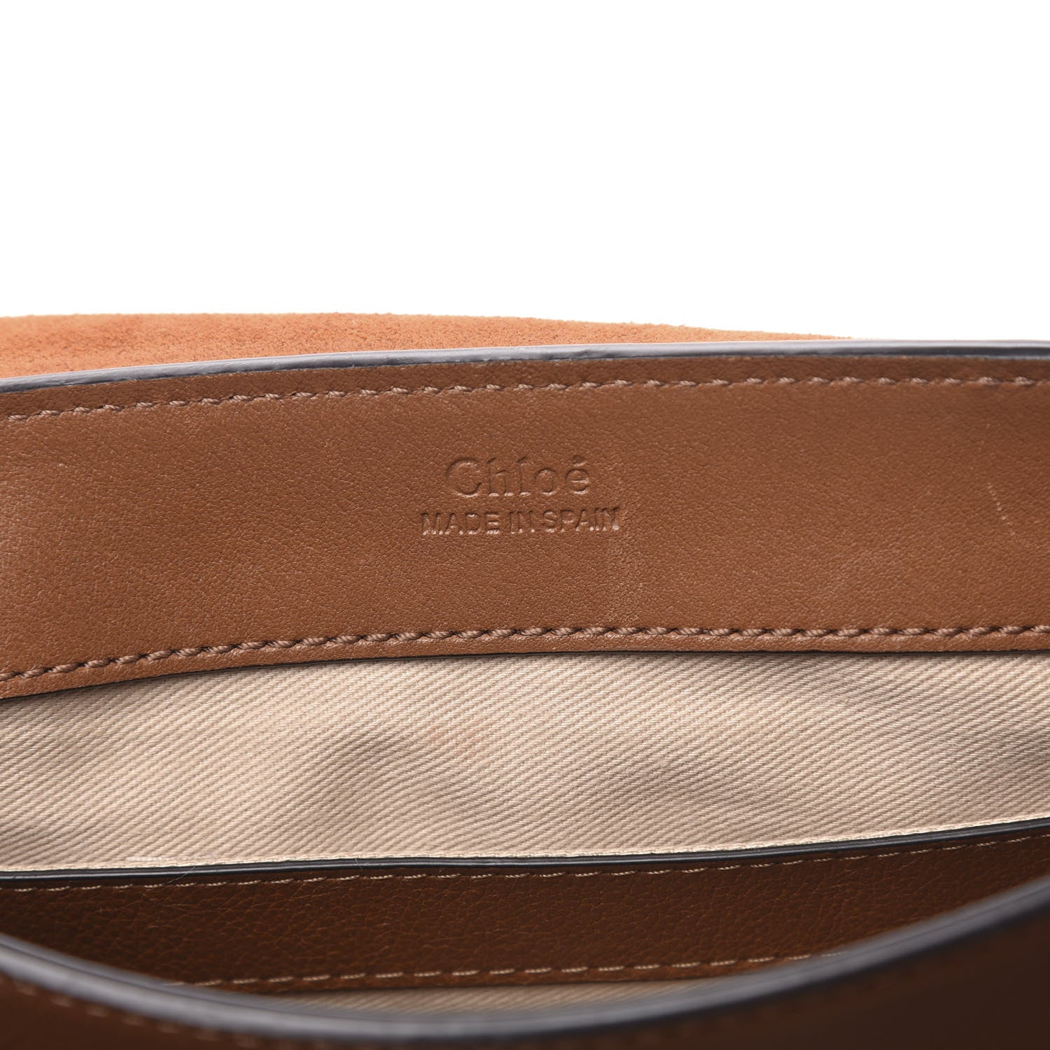 Chloe Calfskin Mini Faye Day Shoulder Bag Tan 6 of 13
