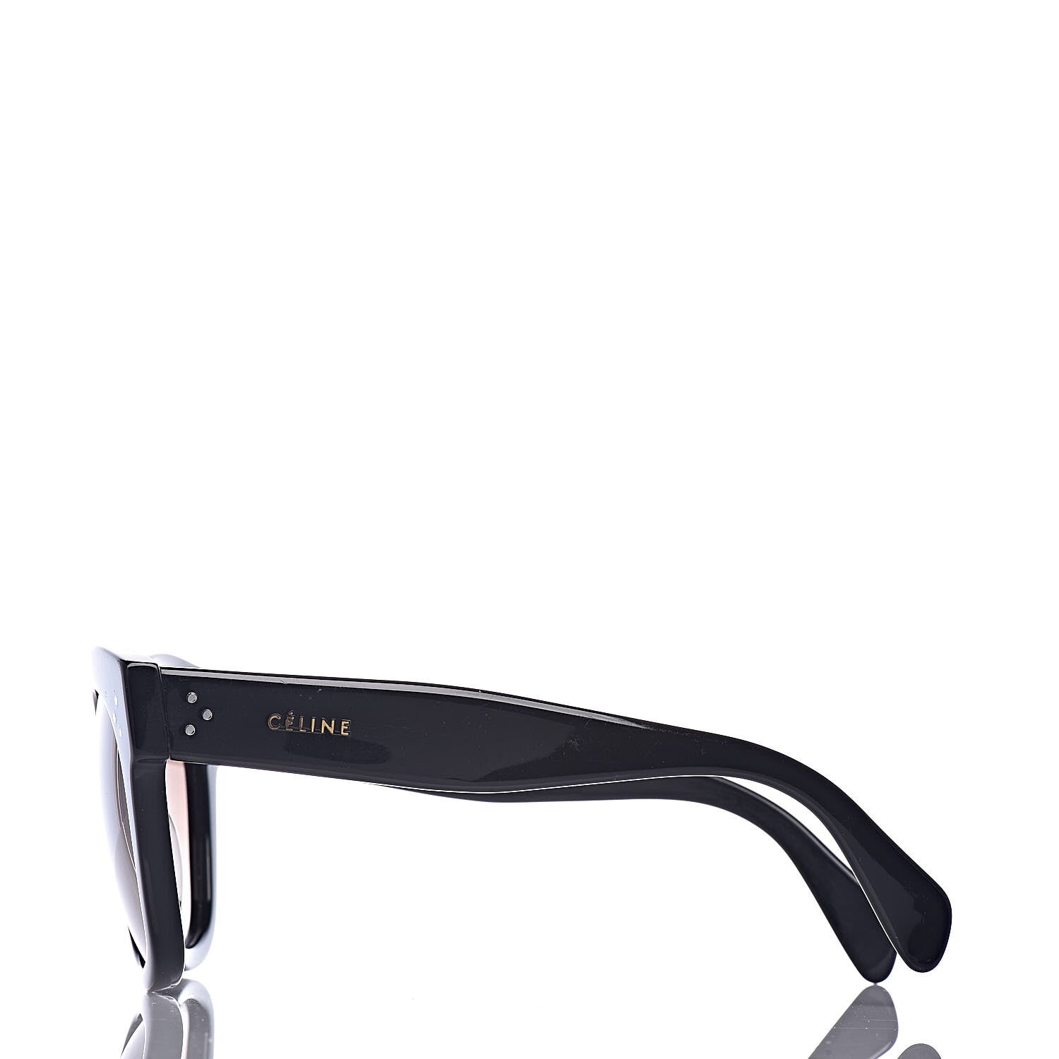 Celine New Audrey Sunglasses CL 41805/S Black 4 of 6