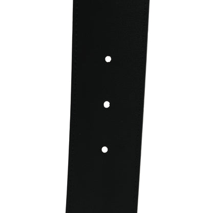 Gucci Calfskin Crystal Double G 40mm Belt 85 34 Black 4 of 5