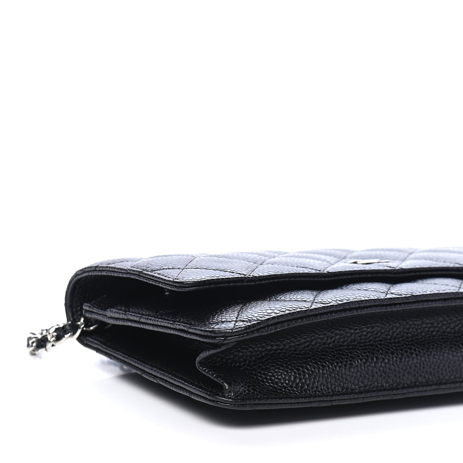 Chanel Caviar Quilted Wallet On Chain WOC Black 8 of 9