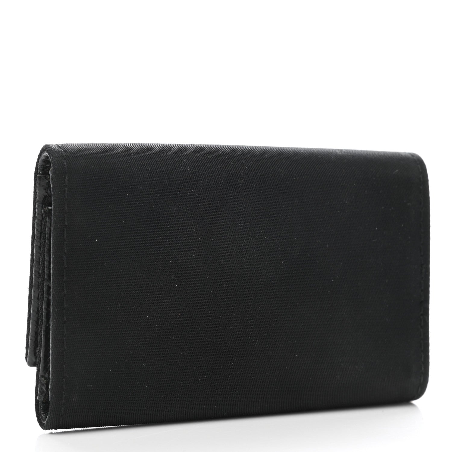 Prada Tessuto Nylon 6 Key Holder Black 3 of 10