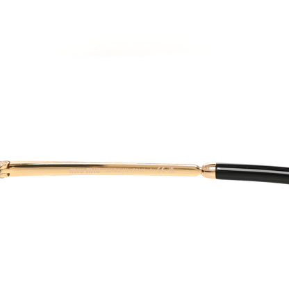 Miu Miu Metal Aube Sunglasses SMUA51 Gold Black 5 of 7