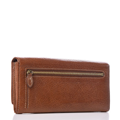 Mulberry Natural Vegetable Tanned Continental Wallet Oak 3 of 9