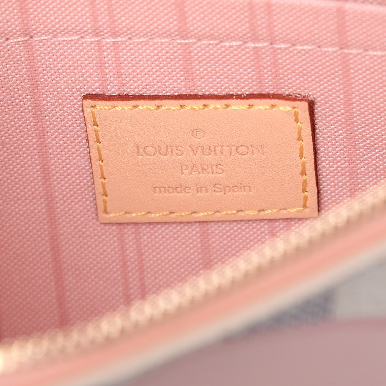 Louis Vuitton Damier Azur Tahitienne Neverfull MM GM Pochette 6 of 7