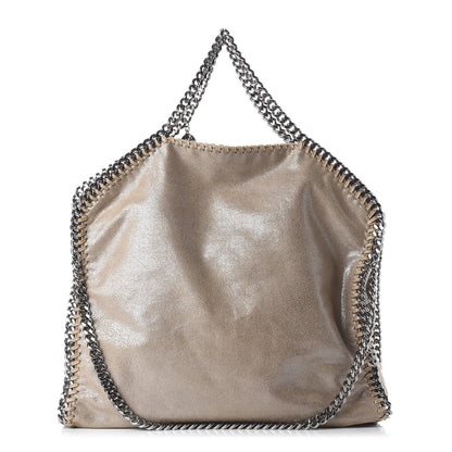 Stella McCartney Shaggy Deer Falabella Fold Over Tote Redwood 1 of 12