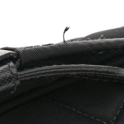 Prada Nylon Tessuto Impuntu Quilted Backpack Black 11 of 11