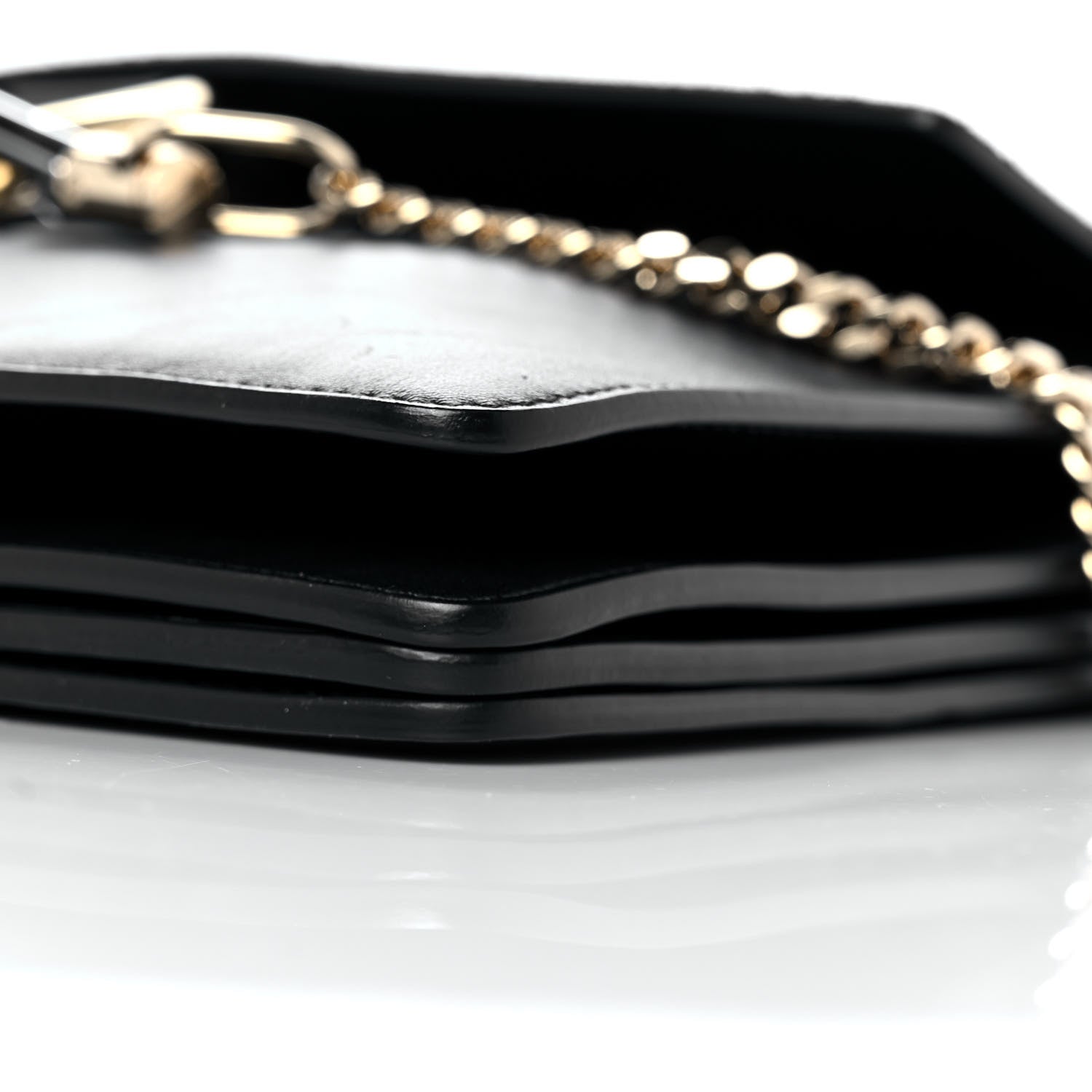Chloe Suede Calfskin Medium Faye Shoulder Bag Black 9 of 9