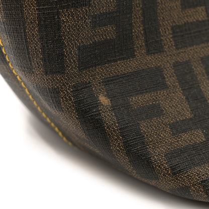 Fendi Zucca Spalmati Small Roll Tote Tobacco Yellow 16 of 18