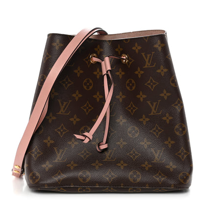 Louis Vuitton Monogram Neonoe MM Rose Poudre 1 of 11