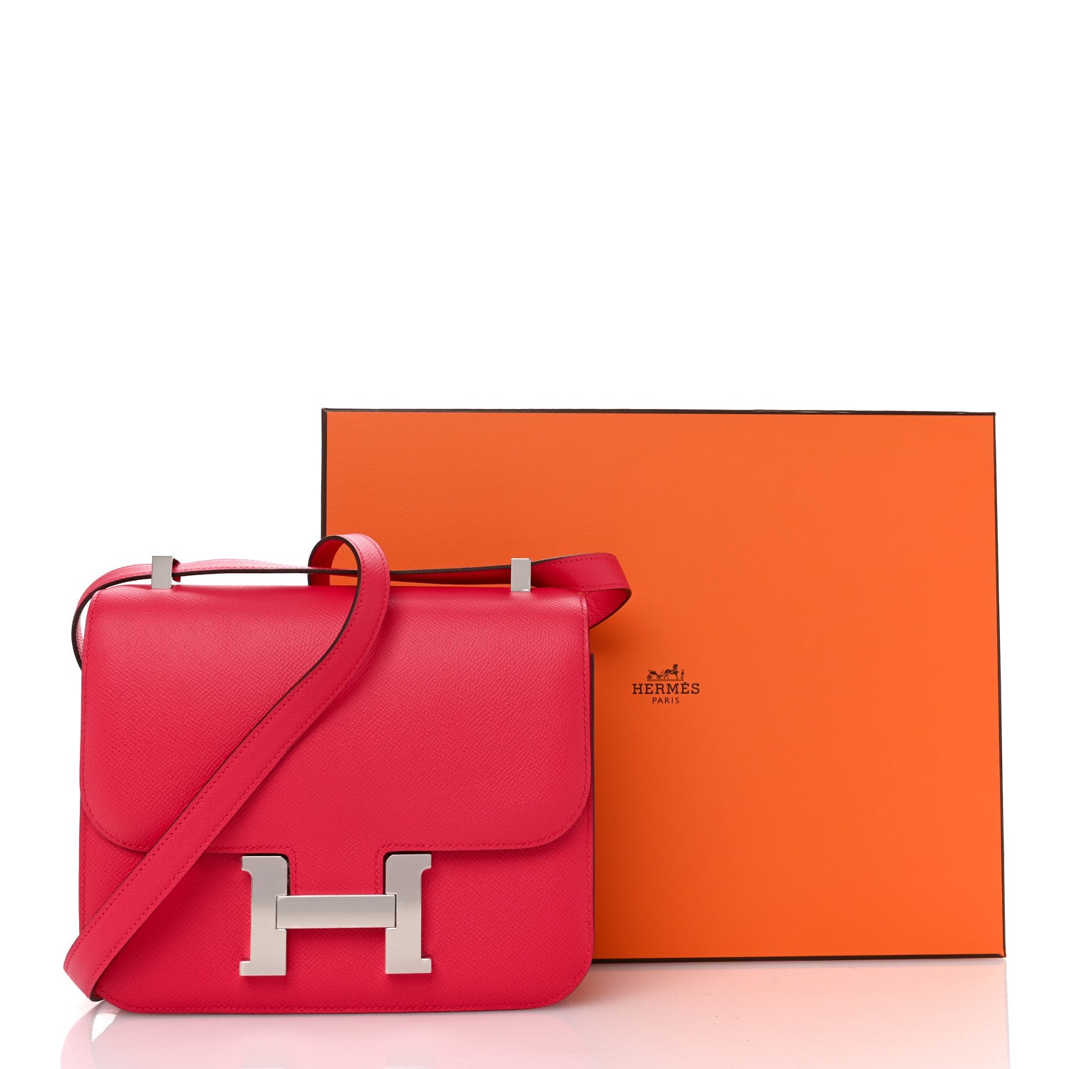 Hermes Epsom Constance 24 Rose Extreme 11 of 11