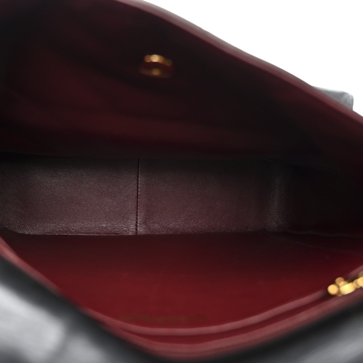 Chanel Lambskin Quilted Double Pocket Shoulder Bag Black 5 of 13