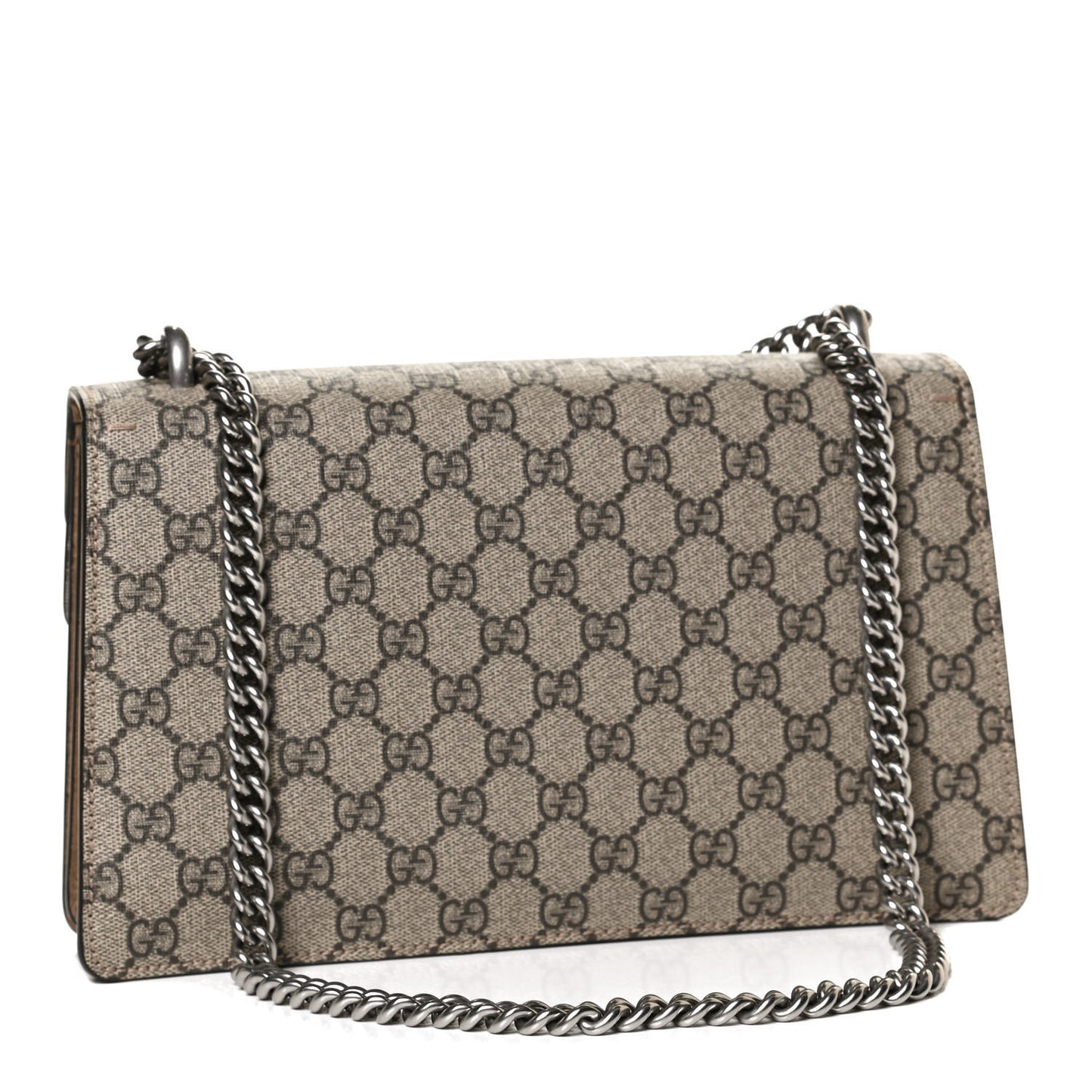 GG Supreme Monogram Small Dionysus Shoulder Bag Taupe