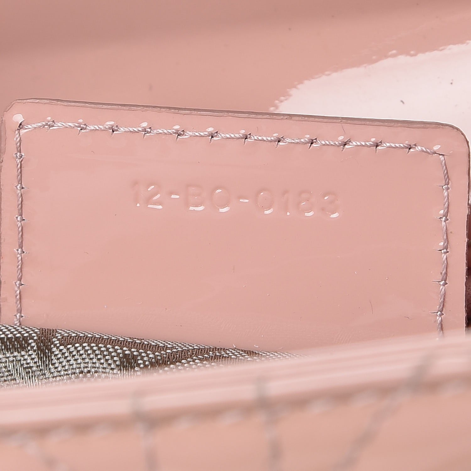 Christian Dior Patent Cannage Large Lady Dior Light Pink 8 of 14
