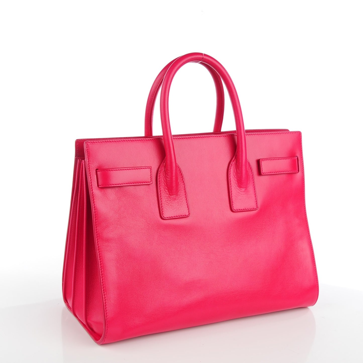 Calfskin Small Sac De Jour Lipstick Fuchsia