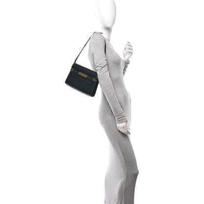 Saint Laurent Smooth Calfskin Manhattan Shoulder Bag Black 2 of 14