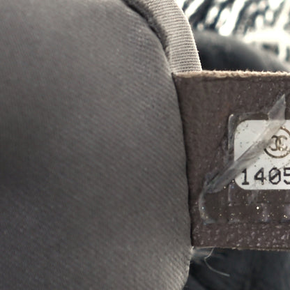 Chanel Lambskin Tweedy Flap Black 9 of 11