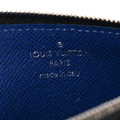 Louis Vuitton Monogram Taiga Coin Card Holder Cobalt 7 of 9