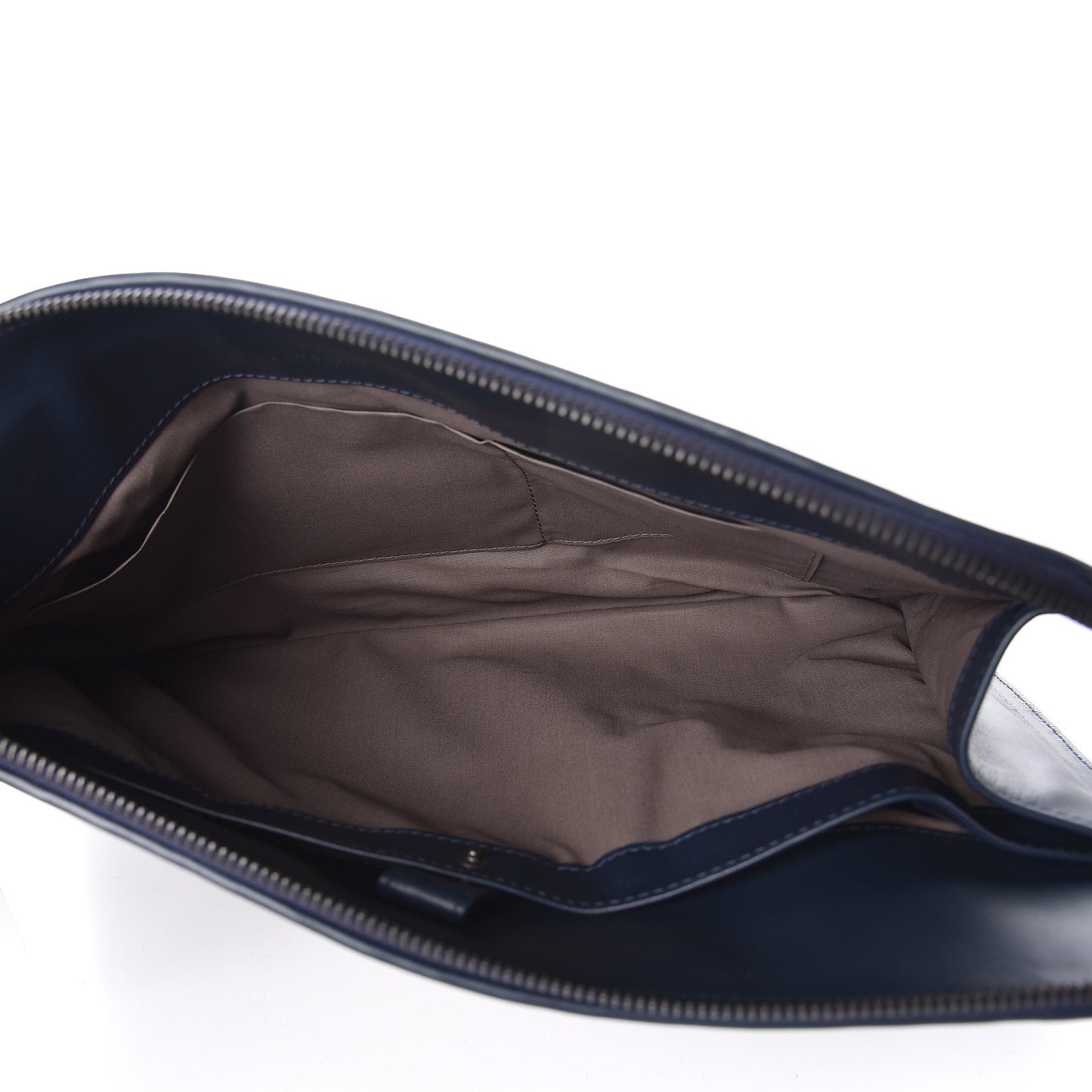 Calfskin Intrecciato Small Document Light Tourmaline