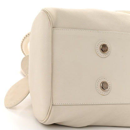 Christian Dior Calfskin My Dior Satchel White 8 of 13