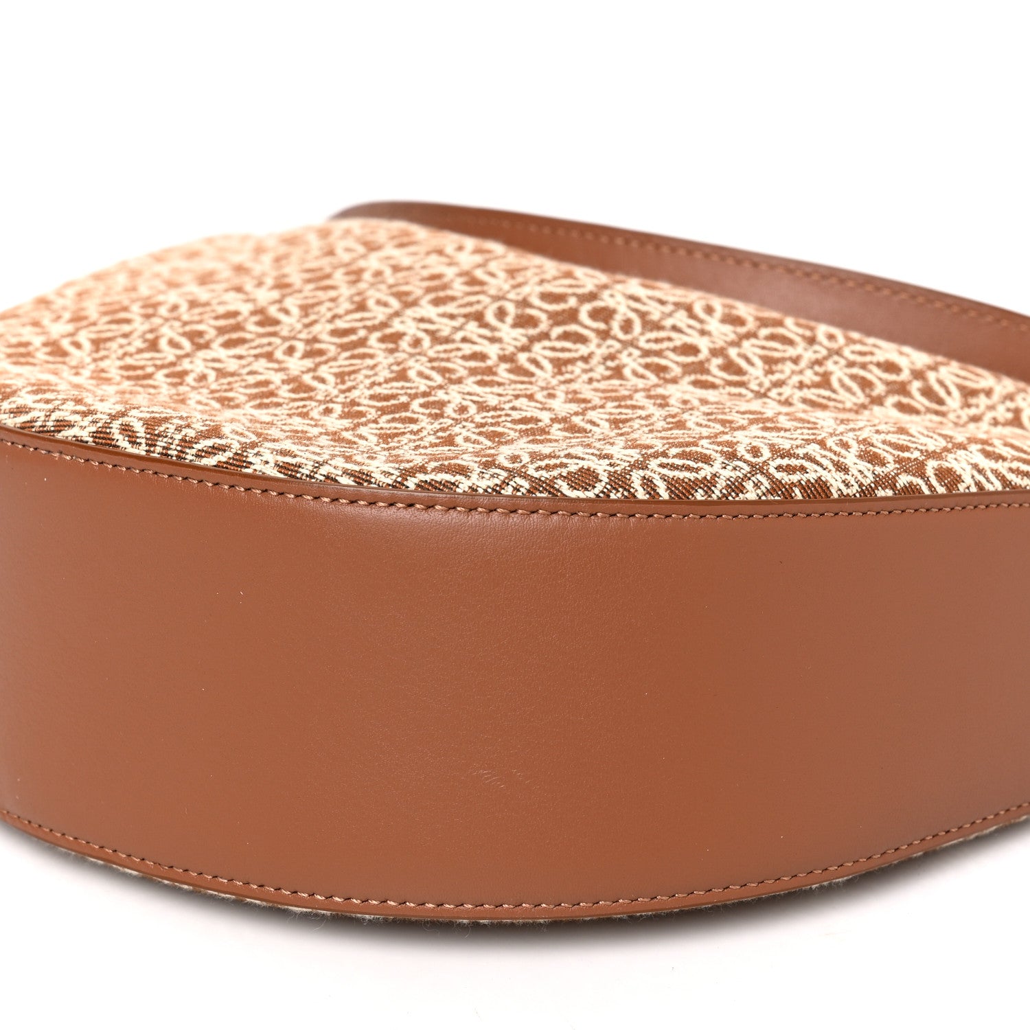 Loewe Jacquard Anagram Calfskin Luna Bag Tan 7 of 7