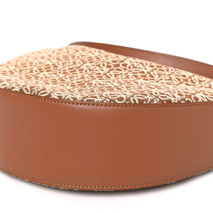 Loewe Jacquard Anagram Calfskin Luna Bag Tan 7 of 7