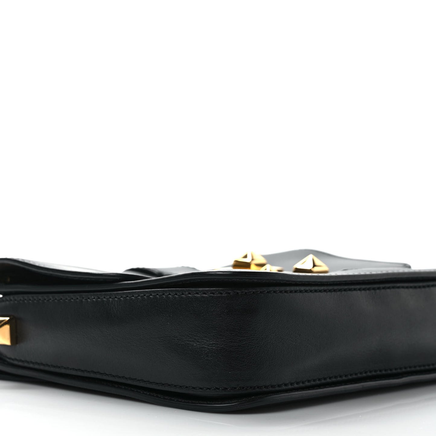 Vitello B-Rockstud Flap Black
