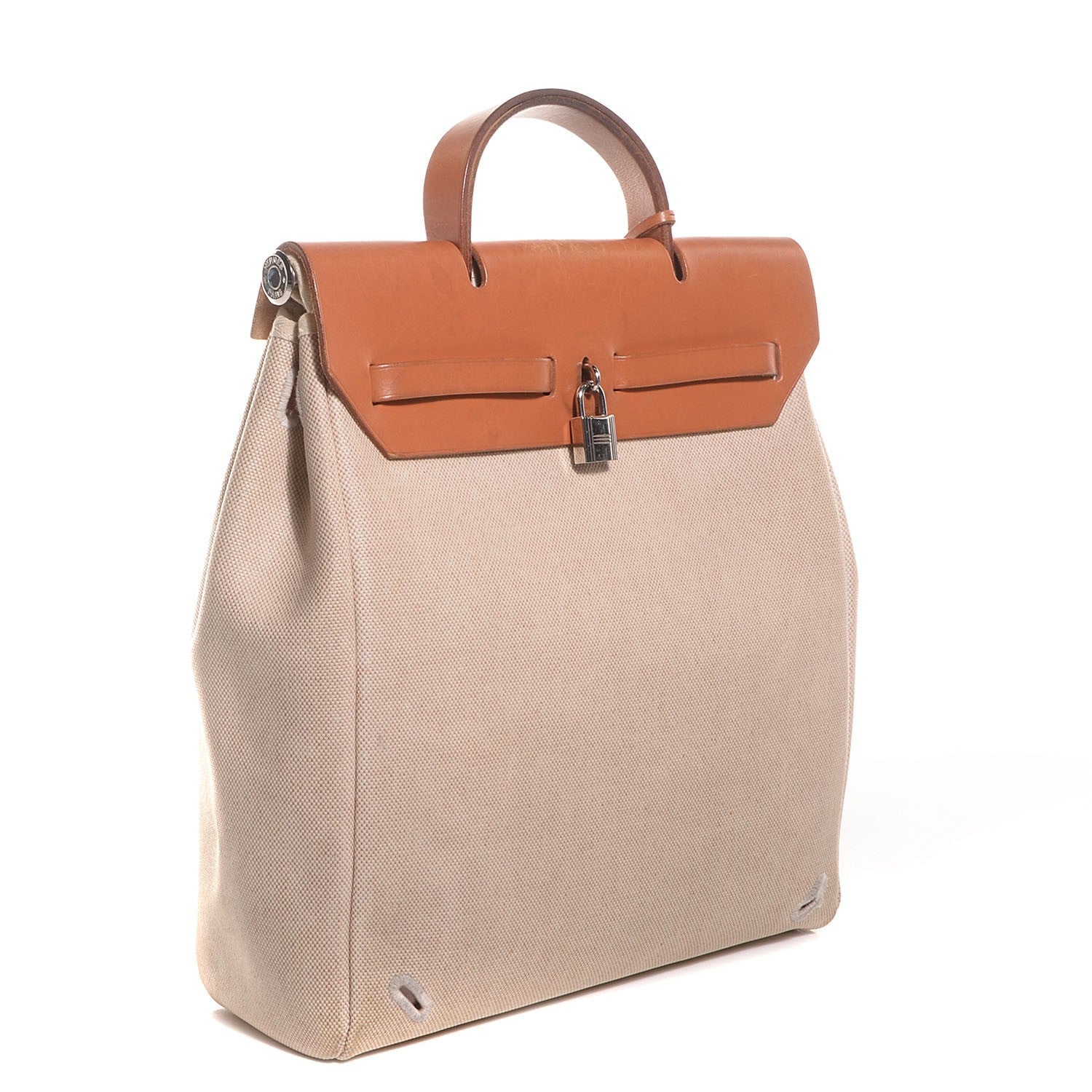 Hermes Toile Herbag 30 PM Natural 7 of 12