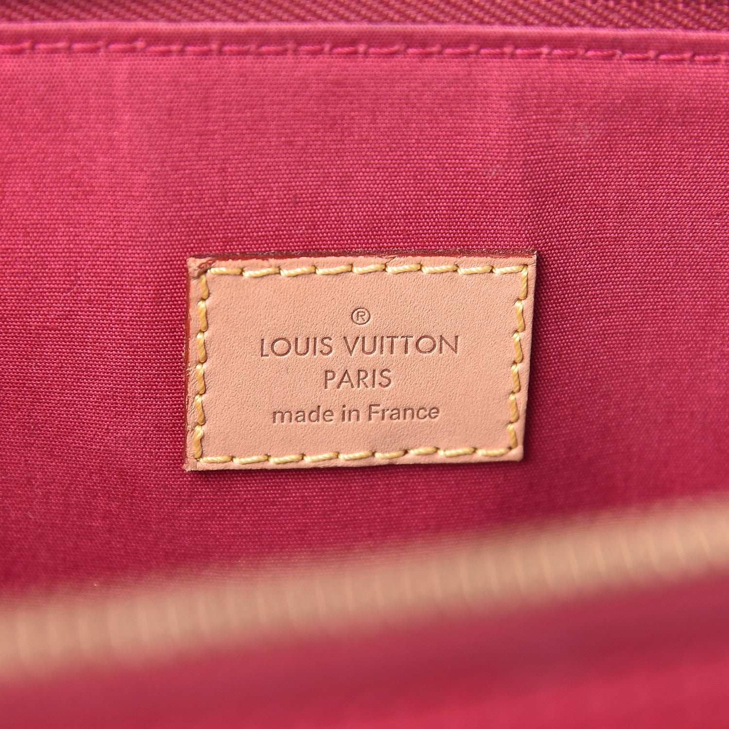 Louis Vuitton Vernis Alma GM Rose Indien 6 of 12