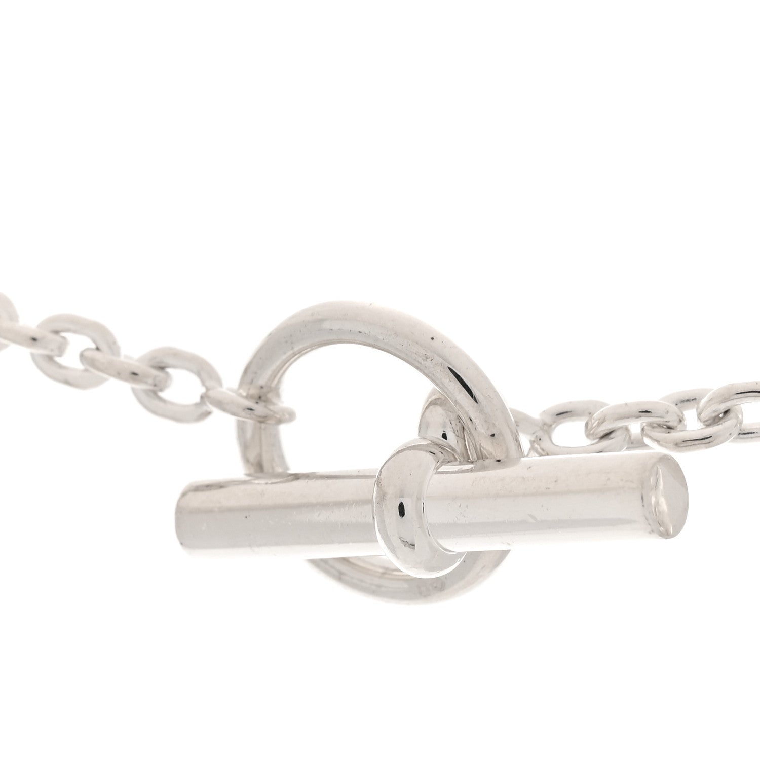 Hermes Sterling Silver Farandole Necklace 120 4 of 6