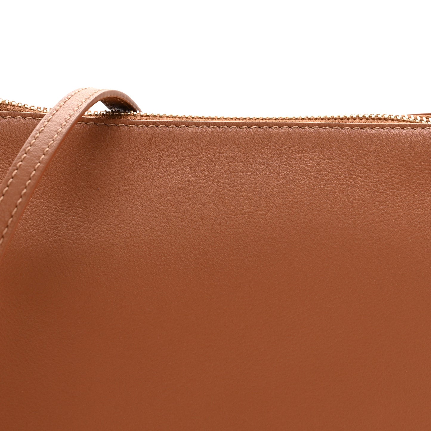 Calfskin Mini Hammock Hobo Tan