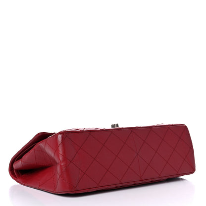 Chanel Aged Calfskin Quilted 2.55 Reissue 227 Flap Red 3 of 10